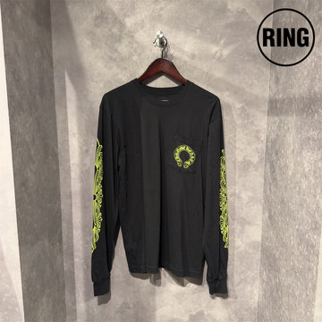 Chrome Hearts YELLOW Horseshoe L/S Tee