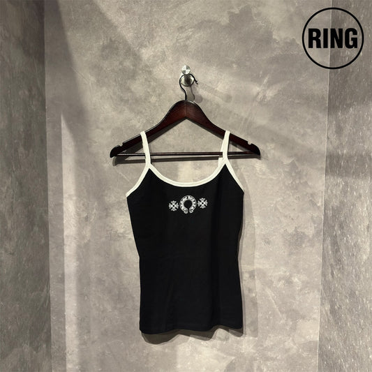 Chrome Hearts Ladies Horseshoe  Camisole Top BLK