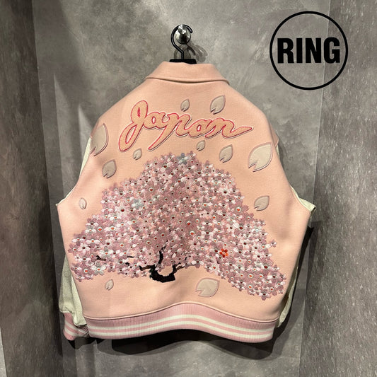 mononoke・made SAKURA VARSITY JACKET
　