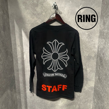 Chrome Hearts OLD CH Plus STAFF L/S Tee