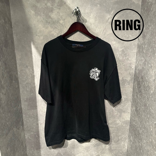 Louis Vuitton BLK Smoke Logo S/S Tee