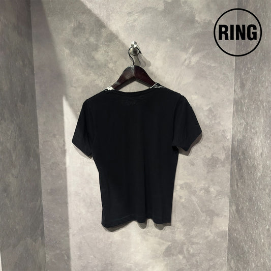 Chrome Hearts  x COMME des GARCONS Scroll Label Logo Tee