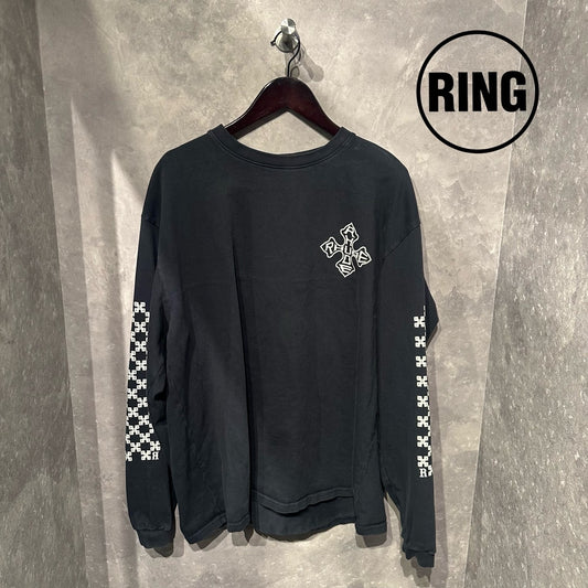 RHUDE CROSS Logo L/S Tee