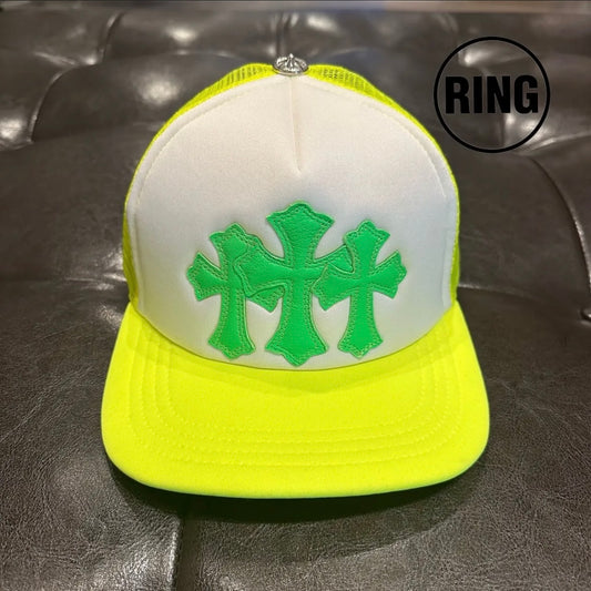 Chrome Hearts 3 CEM CRS Patch Tricker Cap