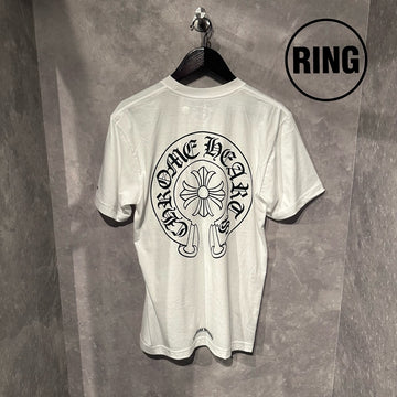 aaChrome Hearts Horseshoe S/S Tee WHT