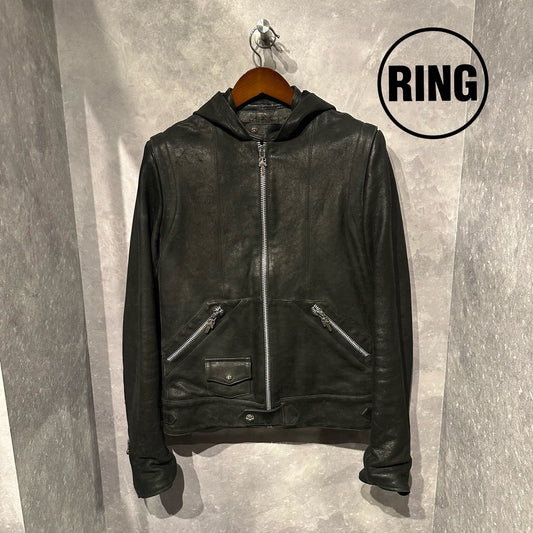 Chrome Hearts Destroyed  Leather Jacket