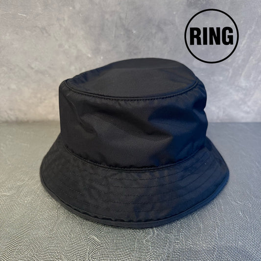 Chrome Hearts Nylon Leather Patch Bucket HAT