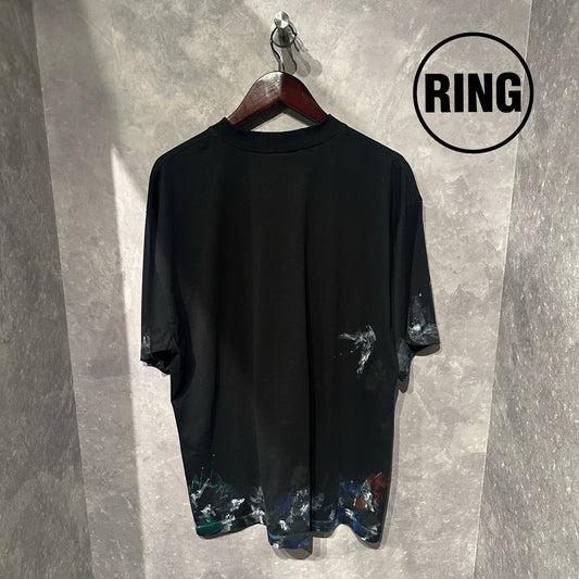 BALENCIAGA Paint LOGO S/S Tee