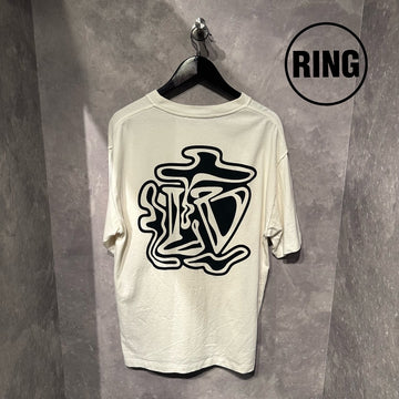 Louis Vuitton WHT Smoke Logo S/S Tee