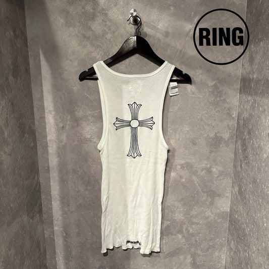 Chrome Hearts T-bar TANK WHT