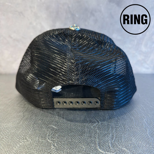 Chrome Hearts MESH TRUCKER CAP BLK