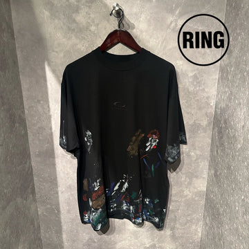 BALENCIAGA Paint LOGO S/S Tee