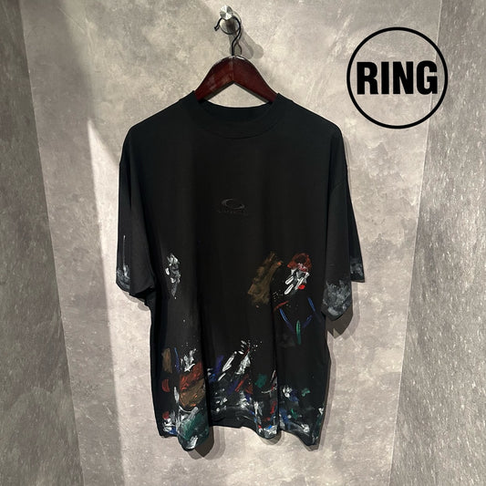 BALENCIAGA Paint LOGO S/S Tee