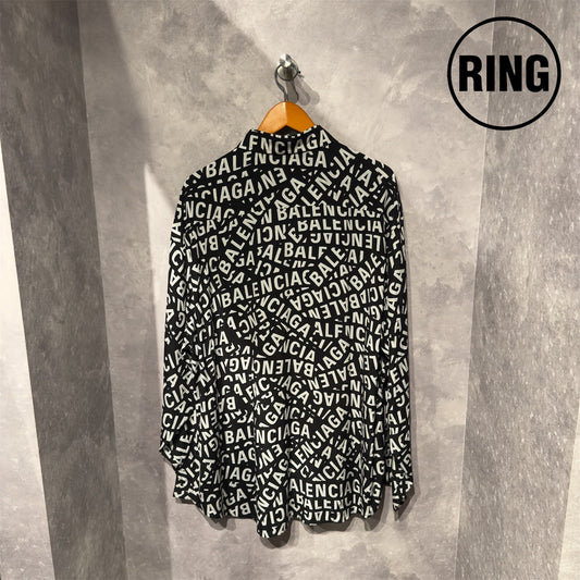 BALENCIAGA HOMEWEAR All pattern L/S Shirt
