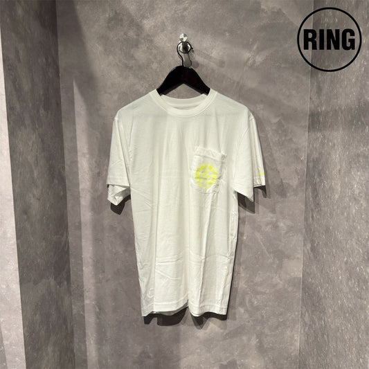 Chrome Hearts YELLOW Horseshoe S/S Tee WHT