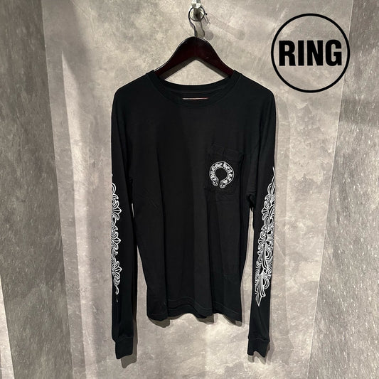Chrome Hearts Horseshoe L/S Tee BLK