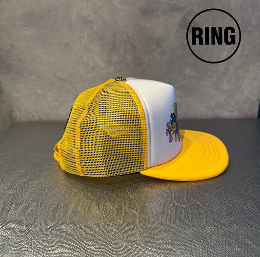 Chrome Hearts MLTCOL CEM CRS Trucker Cap Yel