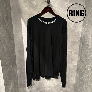 Chrome Hearts Neck Logo L/S Tee