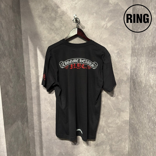Chrome Hearts New York Limited Scroll Label S/S Tee