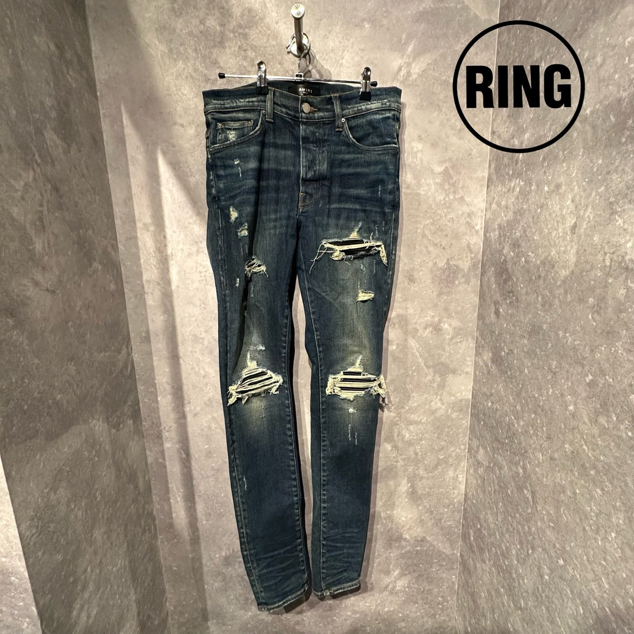 AMIRI MX1 Skinny Jeans – RING