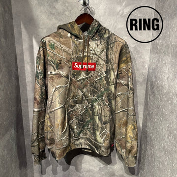 SUPREME Tree CAMO BOX LOGO Hoodie