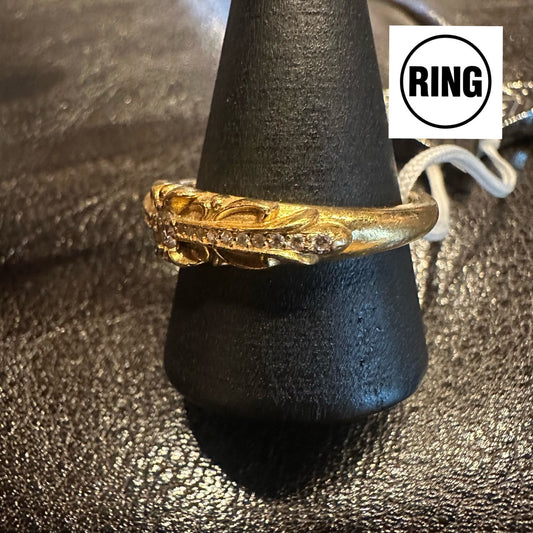 Chrome Hearts 22K BABY CLASSIC RING After P/D