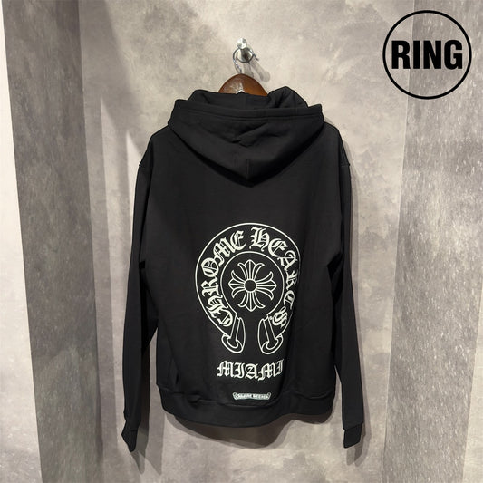 Chrome Hearts MIAMI LTD Horseshoe ZIP Hoodie