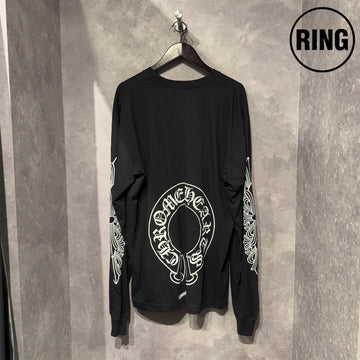 Chrome Hearts Horseshoe L/S Tee BLK