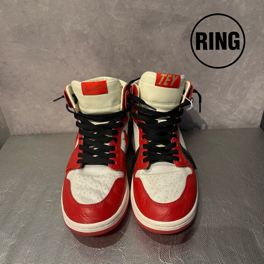 NIKE Teyana Taylor AJ1 High Zoom CMFT 2 "Gym Red"