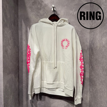 Chrome Hearts PINK Horseshoe PLVR Hoodie