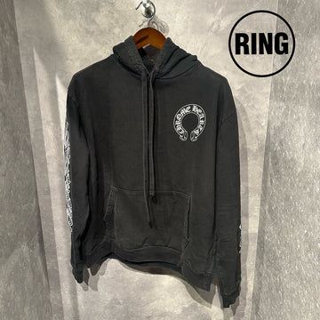 Chrome Hearts Horseshoe PLVR Hoodie BLK