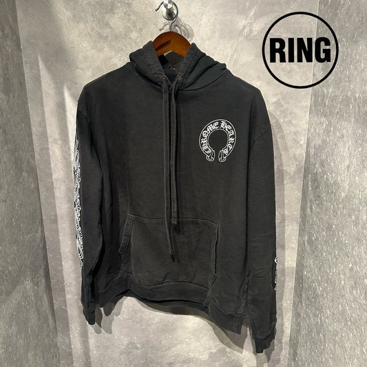 Chrome Hearts Horseshoe PLVR Hoodie BLK