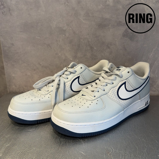 NIKE AIR FORCE 1 '07 LOW PHOTON DUST MIDNIGHT NAVY FJ4211-002