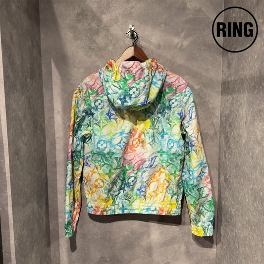 LOUIS VUITTON Pastel Monogram Nylon Jacket