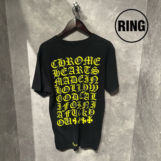 Chrome Hearts Lettering S/S Tee BLK