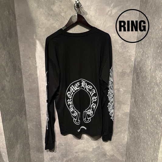 Chrome Hearts Horseshoe FLRL L/S Tee