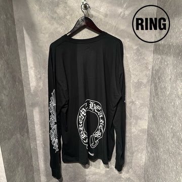 Chrome Hearts Horseshoe L/S Tee BLK