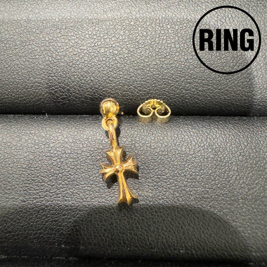 Chrome Hearts 22K STACK drop Pierce