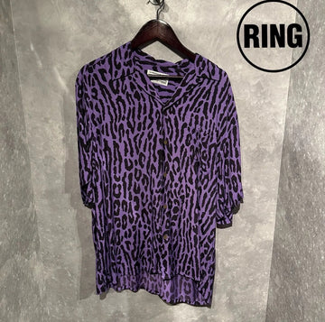 WACKO MARIA Leopard Rayon Shirt