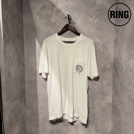 Chrome Hearts HONOLULU LTD Horseshoe S/S Tee WHT
