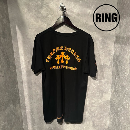 Chrome Hearts KINGTACO 3CEMETERY CROSS S/S Tee