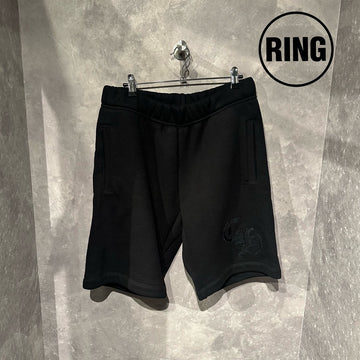 aaChrome Hearts YNOT 7-11 Sweat Shorts BLK