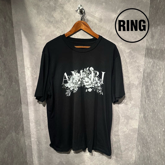 AMIRI Flower LOGO S/S Tee