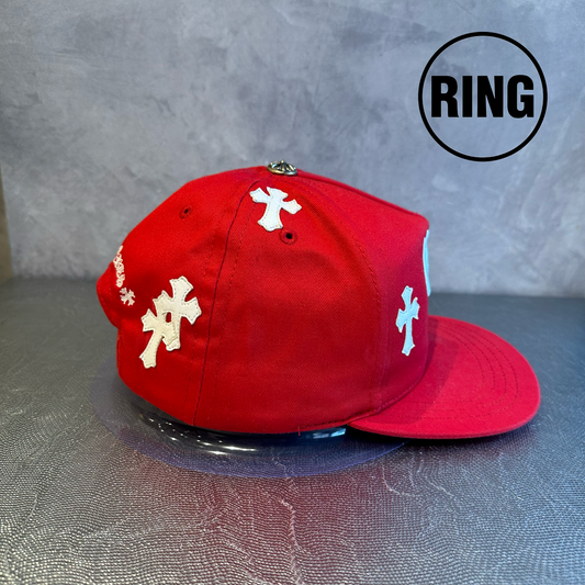 Chrome Hearts CRS Patch BaseBall CAP RED