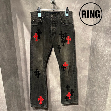 Chrome Hearts JEAN STRTLG FBRC CRS PTCH
