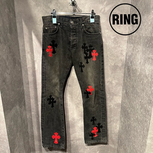 Chrome Hearts JEAN STRTLG FBRC CRS PTCH