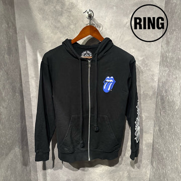 Chrome Hearts Rolling Stones floral ZIP Hoodie