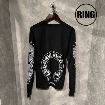 Chrome Hearts Horseshoe L/S Tee BLK