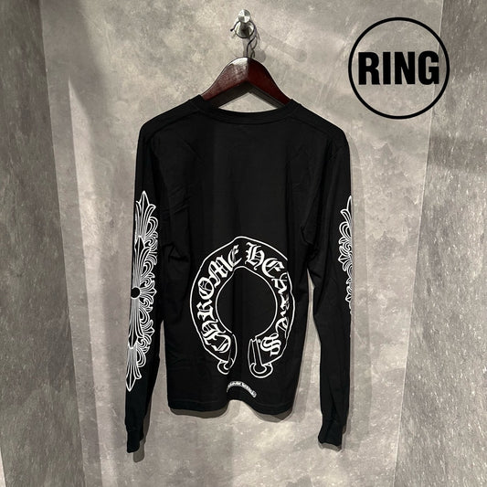 Chrome Hearts Horseshoe L/S Tee BLK