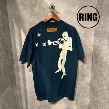 LouisVuitton Jazz Trumpeter knit S/S Tee